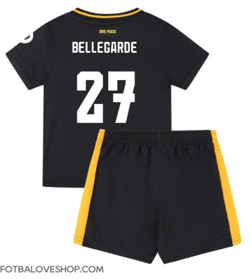 Wolves Jean-Ricner Bellegarde #27 Dětské Venkovní Dres 2024-25 Krátký Rukáv (+ trenýrky)